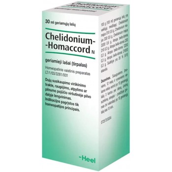 Капли  Heel Chelidonium Homaccord 30 мл