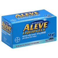 Обезболивающее жаропонижающее средство Bayer Aleve Liquid Gels, 80 капсул