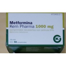 Метформин Kern Pharma 1000 mg, 50 таблеток