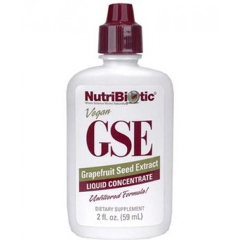 NutriBiotic Vegan GSE Жидкий концентрат GSE , экстракт семян грейпфрута 59 ml