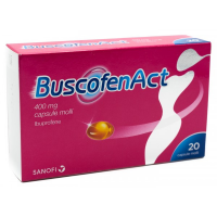 BuscofenAct 400mg Ибупрофен 20 капсул