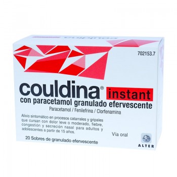 Couldina Instant con Paracetamol 20 табл