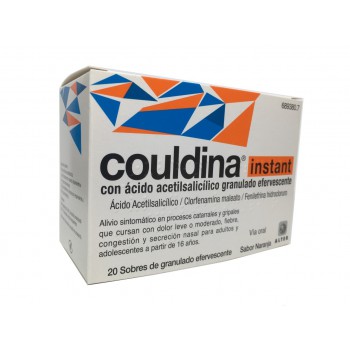 Couldina Instant Con Ácido Acetilsalicílico 20 табл