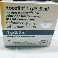 Rocefin Роцефин порошок для инъекций 1g/3.5ml