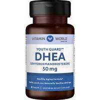  Vitamin World DHEA 50 mg Дегидроэпиандростерон 50 таб