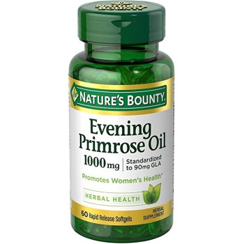 Масло Примулы Вечерней Evening Primrose Oil Nature's Bounty, 60 таблеток