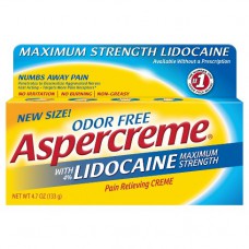 Aspercreme with 4% Lidocaine Обезболивающий крем с лидокаином 76,5 g