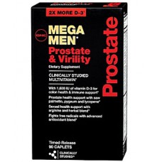 GNC Mega Men Prostate and Virility Витамины для мужчин  90 капсул