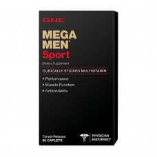 Витамины для мужчин GNC Mega Men Sport 90 таблеток