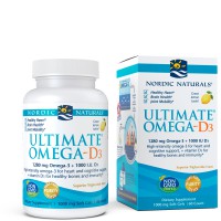 Витаминный комплекс Nordic Naturals Ultimate Omega-D3, 60 капсул