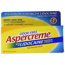 Обезболивающий крем с лидокаином Aspercreme with 4% Lidocaine, 121 г