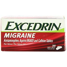 Excedrin Migraine Pain Reliever Обезболивающий препарат 300 капсул