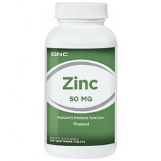 GNC Zinc 50 mg Цинк 250 таблеток