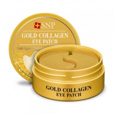 SNP Gold Collagen Гидрогелевые патчи для глаз с коллагеном и частицами золота 60 шт