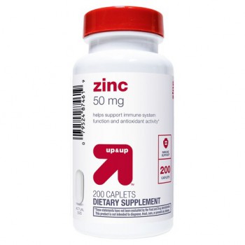 UP&UP Zinc 50 mg Цинк 200 табл