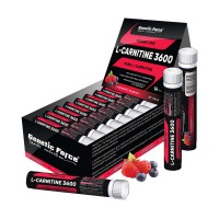 Жиросжигатель для спортсменов Genetic Force L-Carnitine 3600 Л-карнитин со вкусом малина-черника 30 шотов