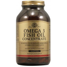  Solgar   Omega 3 Fish Oil Concentrate "Концентрат рыбьего жира Омега-3" 240 капсул