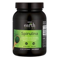 Спирулина в капсулах earth SPIRULINA GNC, 100 капсул