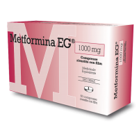 Метформин Metformina EG 1000 mg 60 таблеток