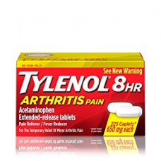 Tylenol Arthritis Pain Acetaminophen Обезболивающий препарат для лечения артрита 650mg 290 капсул