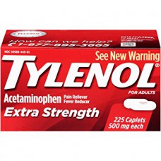 Капсулы от простуды Tylenol Extra Strength Acetaminophen 500 мг 225 капсул