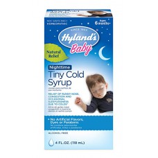 Обезболивающее средство для детей при проcтуде Hyland's Baby Nighttime Tine Cold Syrup 118 мл