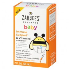 Иммунная поддержка + витамины для малышей в каплях Zarbee's Immune Support + Vitamins, 59 мл