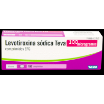 TEVA Levotiroxina Sodica Левотироксин  100 mg 100 табл