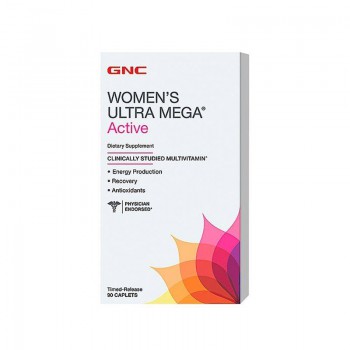 Витаминный комплекс для женщин GNC Women's Ultra Mega Active 90 капсул