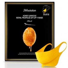 Лифтинг-маска JM Solution для подбородка с прополисом Honey Luminous Royal Propolis Lift-Up V Mask