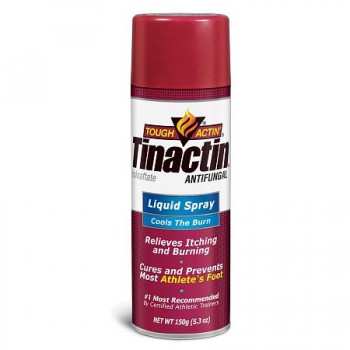 TOUGH ACTIN Tinactin Antifungal противогрибковый спрей 150g