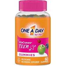 BAYER One A Day Teen For Her VitaCraves витамины для подростков 60 шт