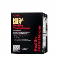 Комплекс для поддержки тестостерона, Mega Men Healthy Testosterone, GNC, для мужчин, 30 пакетов