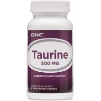 GNC Taurine 500 mg Таурин 50 капсул