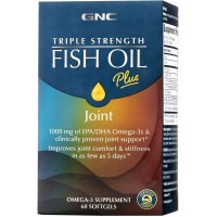 GNC Triple Strength Fish Oil Plus Joint Витаминный комплекс 60 капсул на 30 дней