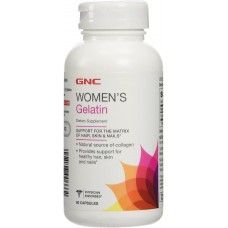 Витаминный комплекс для поддержки красоты GNC Women's Gelatin Hair, Skin, & Nails, 60 капсул