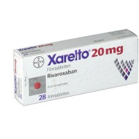 Bayer Xarelto 20 mg Ксарелто 28 шт.