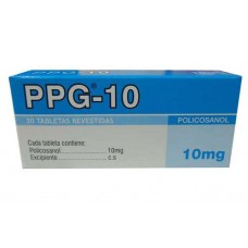 Витамины для сердца Поликозанол PPG Policosanol 10 мг 30 штук