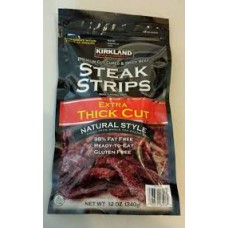 KIRKLAND STEAK STRIPS Вяленая говядина 