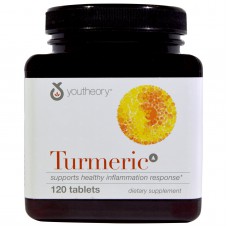 Витамины для печени Youtheory Turmeric Куркума 1,000 мг, 120 капсул 