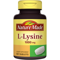 БАД для кожи, волос и ногтей L-Lysine Nature Made 1000 mg  60 таблеток