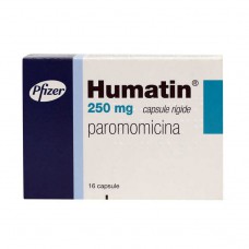 Pfizer Humatin 250 mg, 16 капсул