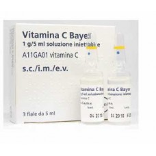 Vitamina C Bayer 1 g/5 ml soluzione iniettabile