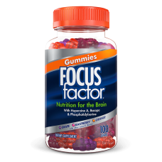 Focus Factor Nutrition for the brain, 100 gummies