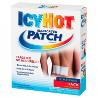  Icy Hot Extra Strength XL Medicated Patch 3 Ct - Пластырь разогревающий, 3 шт 14см/25см