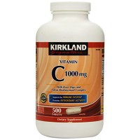 БАД  Vitamin C Kirkland Signature, 1000 мг 500 таблеток