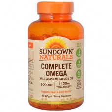 Витамины для укрепления иммунитета Sundown Naturals Complete Omega-3 90 капсул