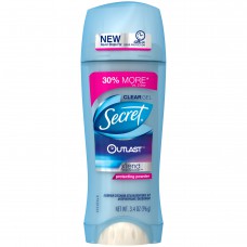 Secret Outlast Xtend Clear Gel Protecting Powder Antiperspirant Deodorant Женский дезодорант-антиперспирант 96г