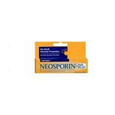 Мазь антисептическая защита от инфекции 24 часа Neosporin + Pain Relief Ointment 14.2 г