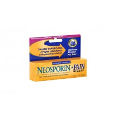 Антисептическая мазь от порезов и ожогов Neosporin + Pain Relief Ointment  24 часа 28.3 г